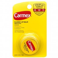 Carmex Classic lip balm jar