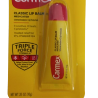 Carmex lip balm tube