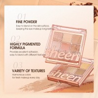 O.TWO.O Sheen Love Mark Eyeshadow Pallete (9 colors)