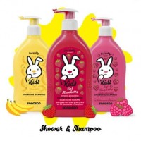 Sanosan baby shower and shampoo  400ml