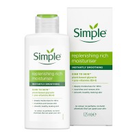 Simple replenishing rich moisturizer